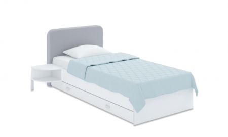 TN.11 - Кровать с мягким изголовьем Soft 120x200 Тачки